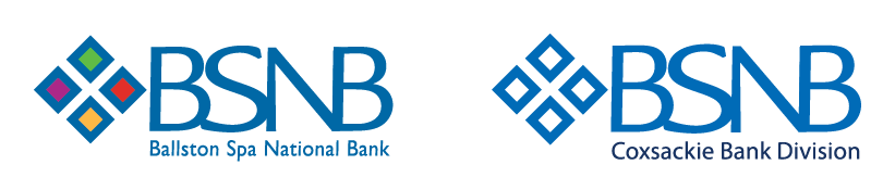 BSNB and BSNB Coxsackie Bank Division logos
